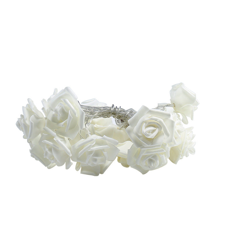 Warm White Rose Fairy Lights 3m