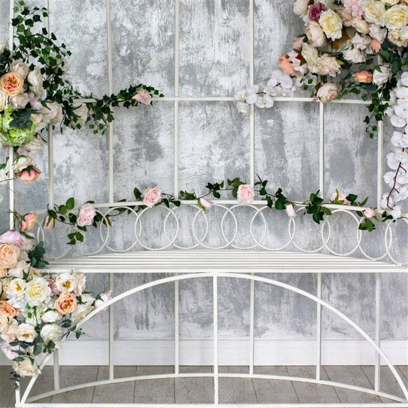 Pink Rose Ivy Garland