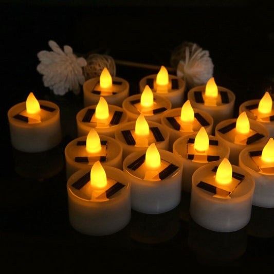 Solar LED Tea Lights (Pack of 6)
