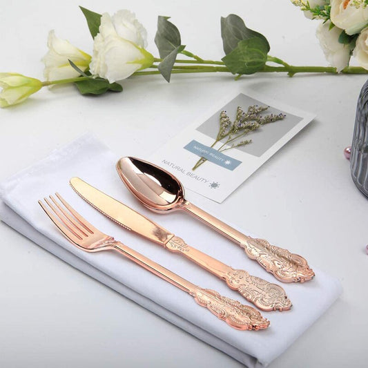 Premium Plastic Cutlery Set