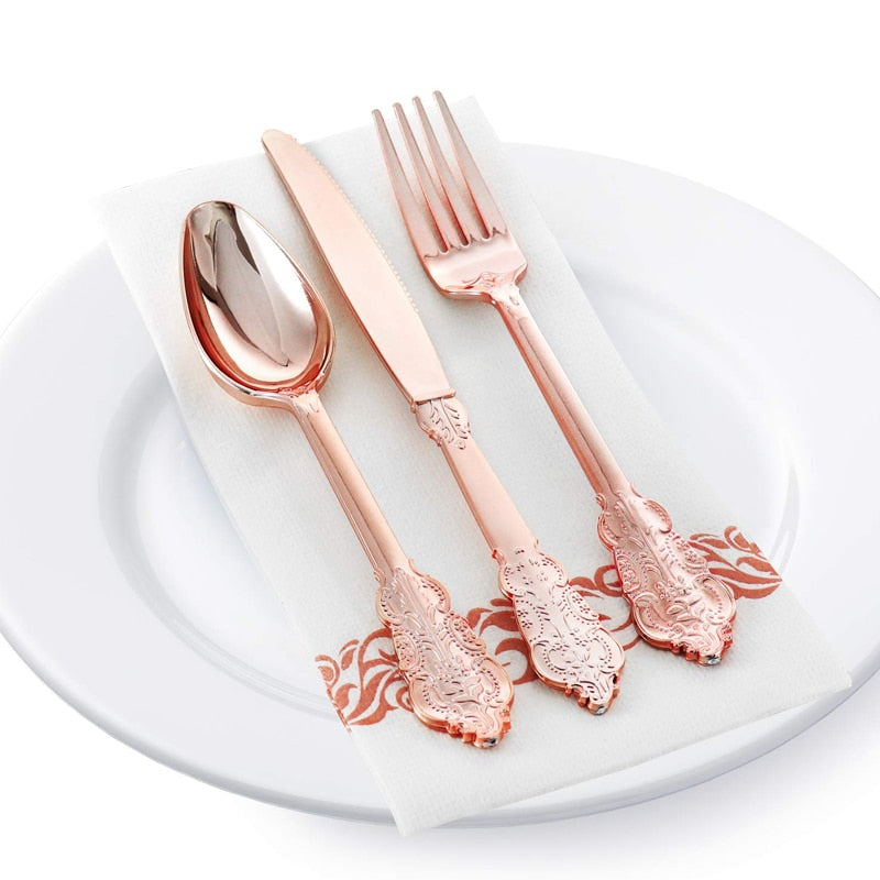 Premium Plastic Cutlery Set